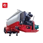 Semi-remorque-de haute qualité-pour le transport de matériaux en poudre et granulaires