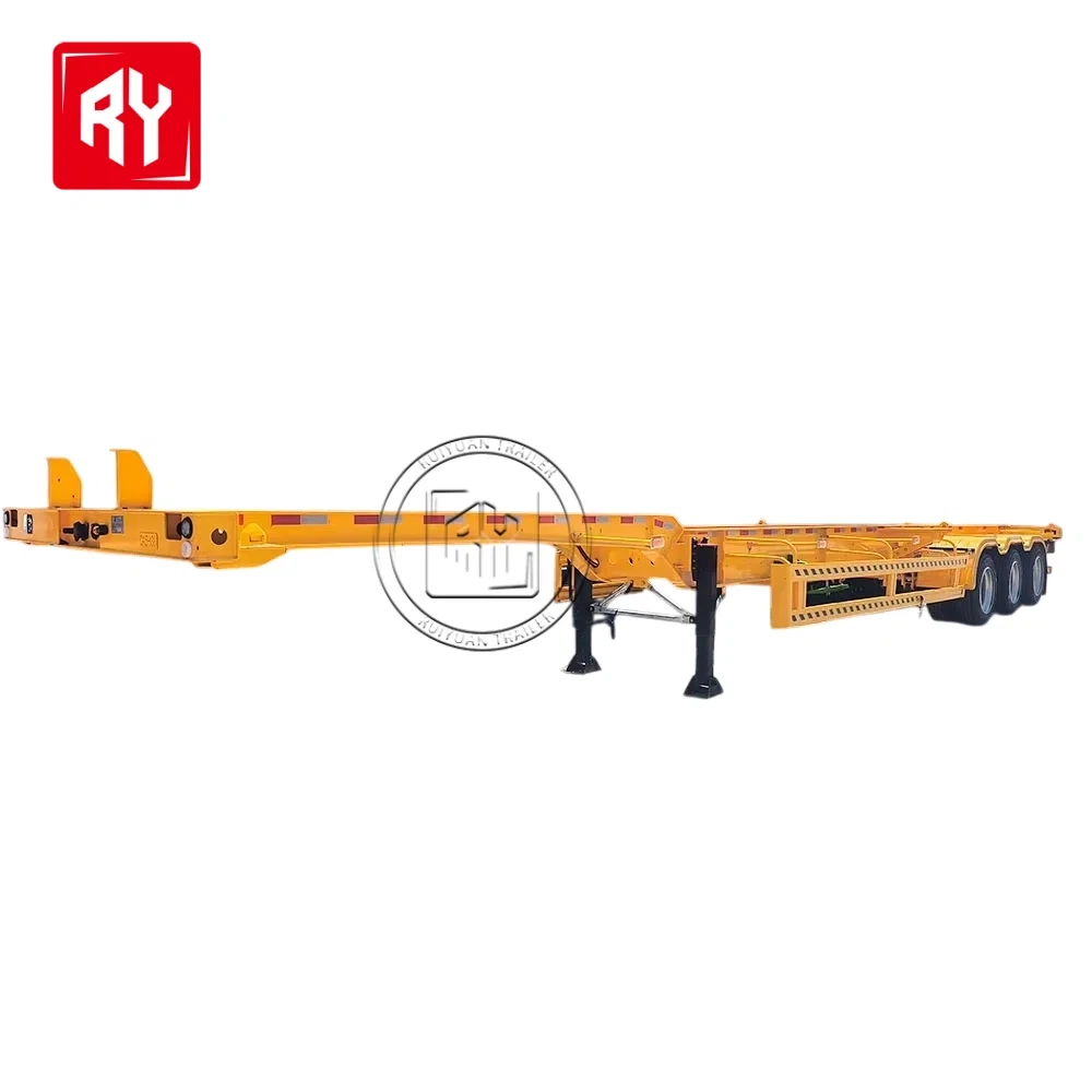 Châssis de récipient à essieu