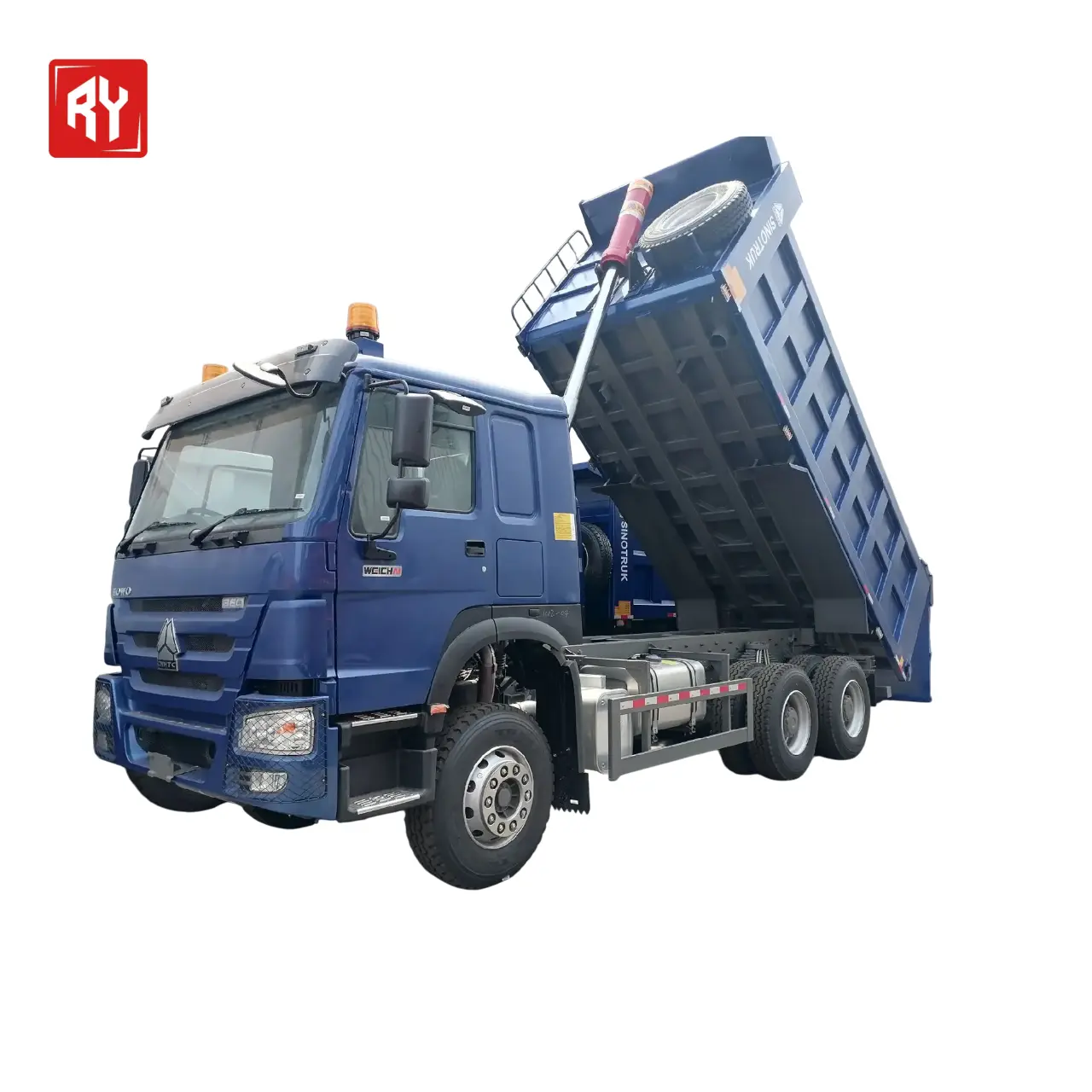 À quoi ressemble la disposition du tableau de bord du camion-benne Howo ?